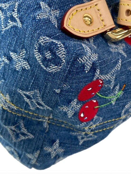Louis Vuitton x Takashi Murakami Cherry Venice NM Denim Monogram main image 13
